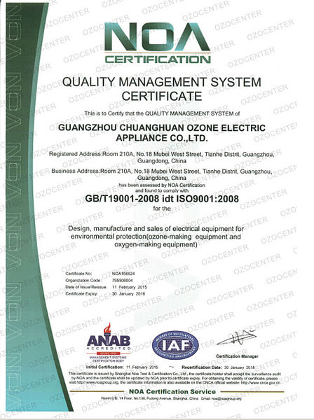 Chiny Guangzhou OSUNSHINE Environmental Technology Co., Ltd profil firmy