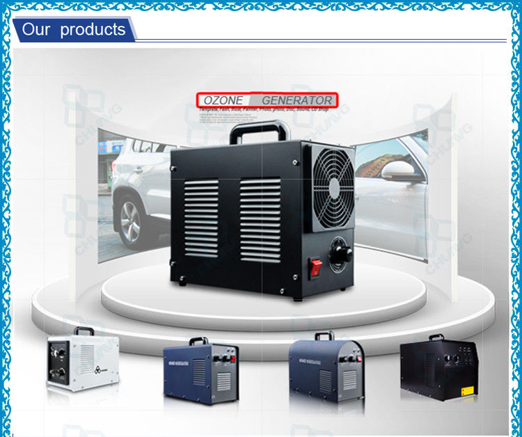 high effience ozone machine use for hotel air ourifier and water treatment with CE certifiaction